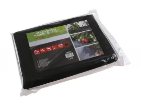 Netkaná textílie 1.6x10M černá 50g/m2