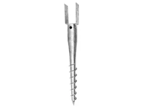 Zemní vrut "U" 101x60x100 tl.4mm