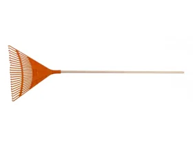 Hrábě plast.s násadou 160cm,22lamel,50cm