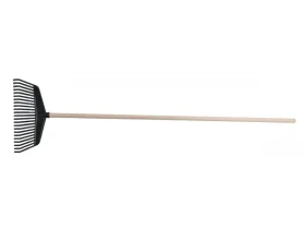 Hrábě plastové s násadou 160cm, 23lamel