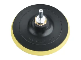 nosič brusných výseků - M14, suchý zip s redukcí úchytu do vrtačky, 115mm