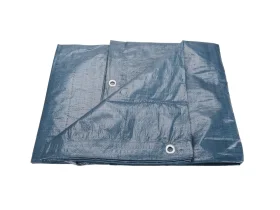 plachta PE nepromokavá středně silná 100g/m2, 2x7m, PE