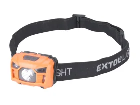 čelovka 100lm, nabíjecí, USB, 3W LED