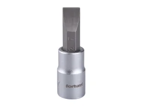 hlavice zástrčná 1/4" bit plochý, 7mm, L 37mm