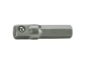 adaptér z bitu 1/4" na čtyřhran 1/4", L 26mm