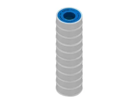 pásky těsnící teflonové, sada 10ks, 12mm x 10m