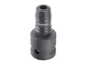 rázový adaptér 1/2"čtyřhran na bity 1/4", CrMoV
