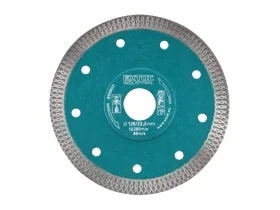 kotouč diamantový řezný, turbo Thin Cut, suché i mokré řezání, 125x22,2x1,5mm