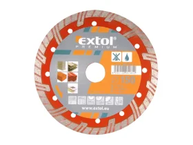 kotouč diamantový řezný TURBO PLUS - suché i mokré řezání, 150x22,2mm