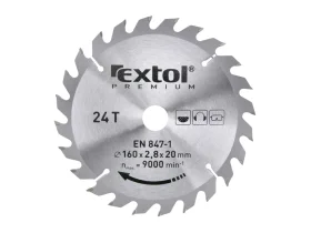 kotouč pilový s SK plátky, 160x2,0x20mm, 24T