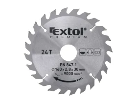 kotouč pilový s SK plátky, 160x2,0x30mm, 24T