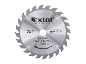 kotouč pilový s SK plátky, 165x2,0x20mm, 24T