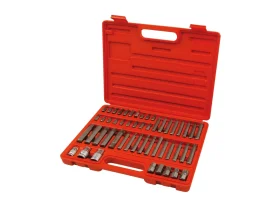 bity IMBUS-TORX-XZN, sada 51ks, pro ráčny 3/8", 1/2"