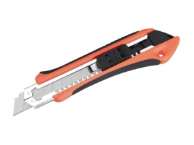 nůž ulamovací s&nbsp;kovovou výstuhou a&nbsp;zásobníkem, 18mm Auto-lock