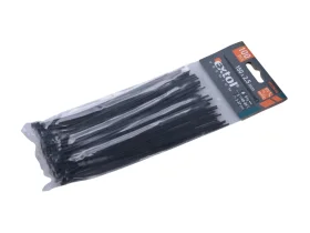 úvazky kabelové stahovací 150x2,5mm 100ks nylon černé