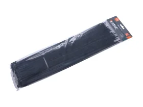 úvazky kabelové 4,8x400 černé 100ks nylon