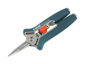 nůžky zahradnické přímé, mini, 153mm, NEREZ