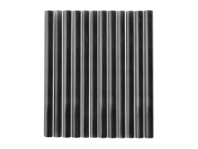 tyčinky tavné, černá barva, pr.7,2x100mm, 12ks EXTOL