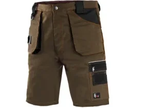 Kraťasy CXS ORION DAVID, pánské, hnědo-černé, vel. 62