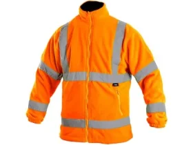 Bunda PRESTON, výstražná, oranžová, vel. 2XL
