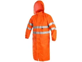 Plášť BATH, výstražný, oranžový, vel. XL