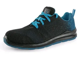 Obuv polobotka CXS TEXLINE KORNAT O1, černo-modrá, vel. 43