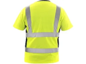Tričko EXETER, výstražné, pánské, žluté, vel. XL
