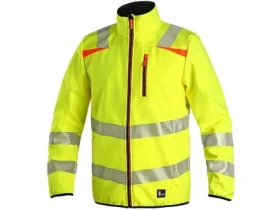 Bunda CXS HOVE, výstražná, pánská, žlutá, vel. 3XL
