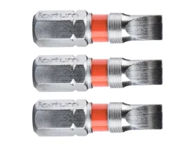 bit plochý sada 3ks, 5x25mm, S2