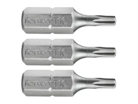 bit TORX, sada 3ks, T 10x25mm, S2