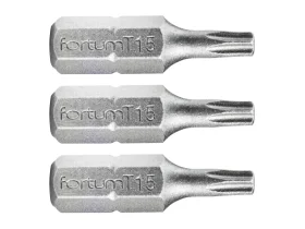 bit TORX, sada 3ks, T 15x25mm, S2