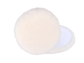 kotouč leštící vlněný, ovčí rouno, T160, 150mm, suchý zip