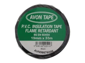 Páska izolační z PVC černá 19mm x 33m
