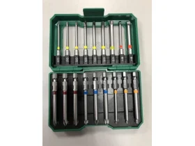 Sada prodloužených bitů 1/4", 75mm, 18 dílů Gola