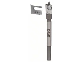 Stavitelný plochý frézovací vrták, šestihranný 15 - 45 mm, 120 mm