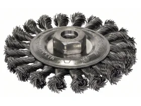Kotoučový kartáč 115 mm, 0,5 mm, 12 mm, M14