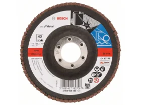 Lamelový brusný kotouč X571, Best for Metal D = 115 mm; K = 40, lomený