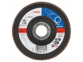 Lamelový brusný kotouč X551, Expert for Metal D = 125 mm; K = 40; lomený