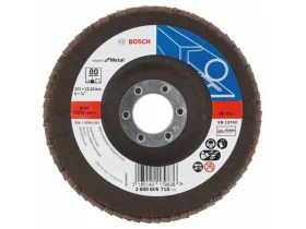 Lamelový brusný kotouč X551, Expert for Metal D = 125 mm; K = 80; lomený