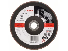 Lamelový brusný kotouč X571, Best for Metal D = 180 mm; K = 80, lomený