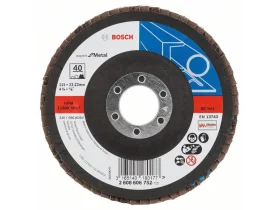 Lamelový brusný kotouč X551, Expert for Metal D = 115 mm; K = 40; lomený