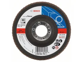 Lamelový brusný kotouč X551, Expert for Metal D = 115 mm; K = 60; lomený 19778