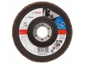 Lamelový brusný kotouč X571, Best for Metal D = 125 mm; K = 40, lomený