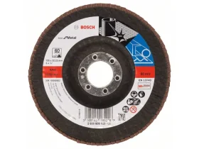 Lamelový brusný kotouč X571, Best for Metal D = 125 mm; K = 60, lomený