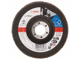 Lamelový brusný kotouč X571, Best for Metal D = 125 mm; K = 80, lomený