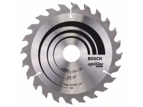 Pilový kotouč Optiline Wood 180x30/20x2,6 mm, 24