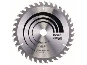 Pilový kotouč Optiline Wood 190x20/16x2,6 mm, 36