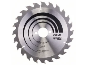 Pilový kotouč Optiline Wood 190 x 30 x 2,6 mm, 24