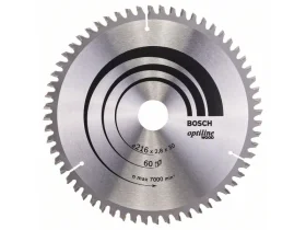 Pilový kotouč Optiline Wood 216 x 30 x 2,8 mm, 60