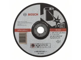 Hrubovací kotouč profilovaný Expert for Inox AS 30 S INOX BF, 180 mm, 6,0 mm